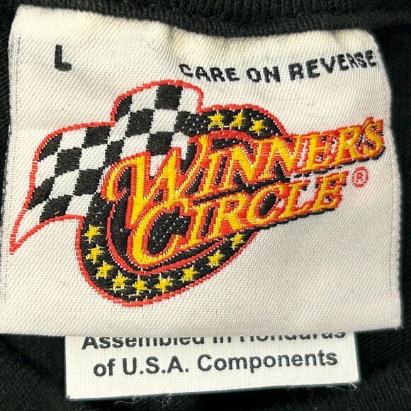 Vintage Dale Earnhardt NASCAR T Shirt Mens Medium Winston Cup Champion Tee Black - Picture 5 of 7